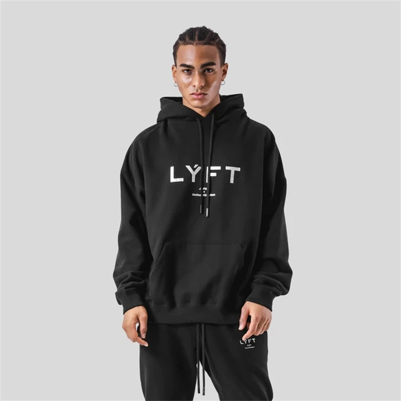 LYFT Classical LOGO Men Hoodie - Streetwear Brand In Japan recension och pris