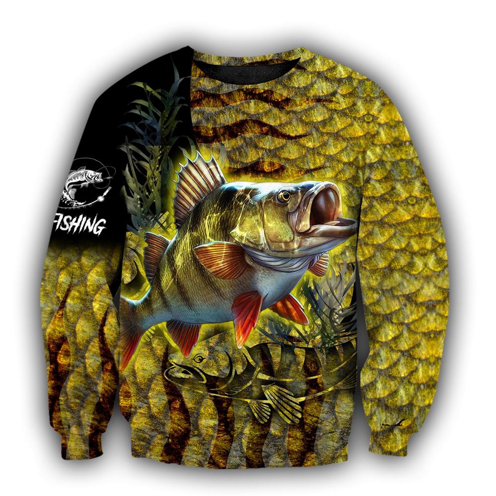 Brand Hoodie Yellow Perch Fish - Streetwear Brand Tracksuit recension och pris