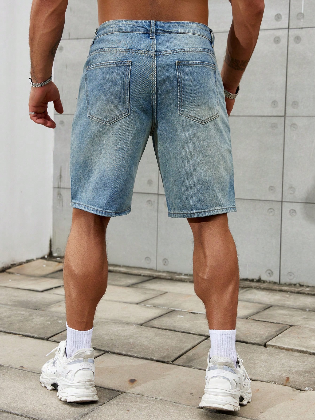 New Fashion Mens Ripped Short  - Streetwear Brands recension och pris