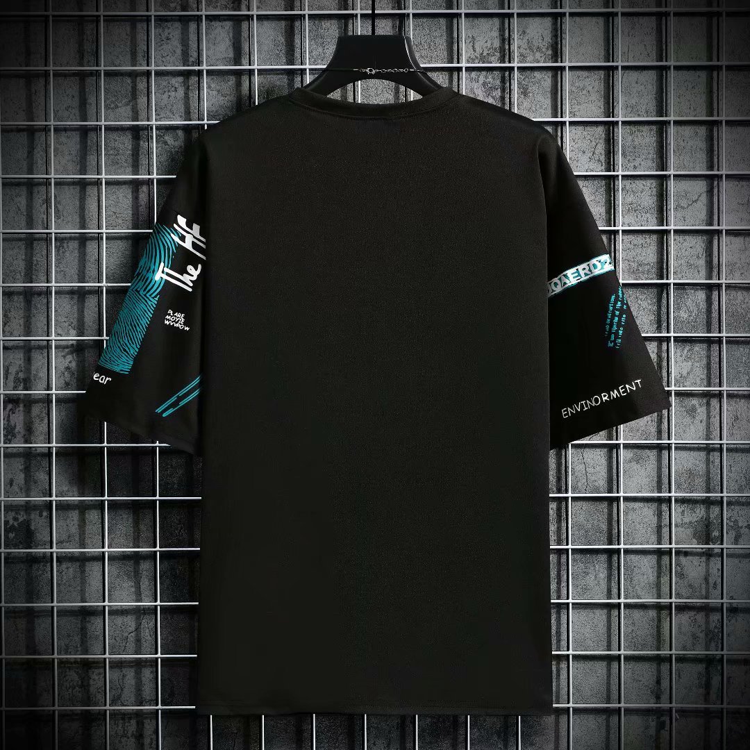 Men Harajuku Graphic Black Sum - Streetwear Brand In Japan recension och pris