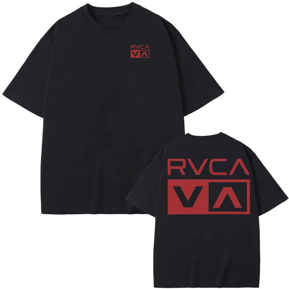 RVCA T Shirt Black Tee Summer  - Streetwear Brand Clothing recension och pris
