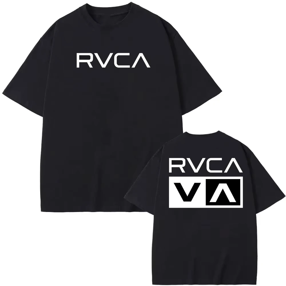 RVCA T Shirt Black Tee Summer  - Streetwear Brand Clothing recension och pris